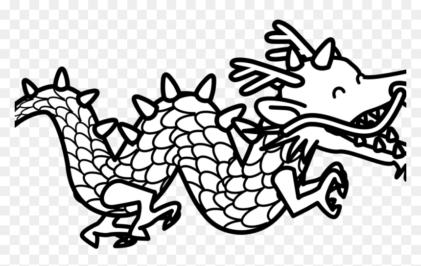 Clip Art Chinese Dragon, HD Png Download - chinese dragon png