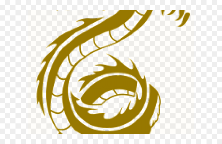 Gold Chinese Dragon Png, Transparent Png - chinese dragon png