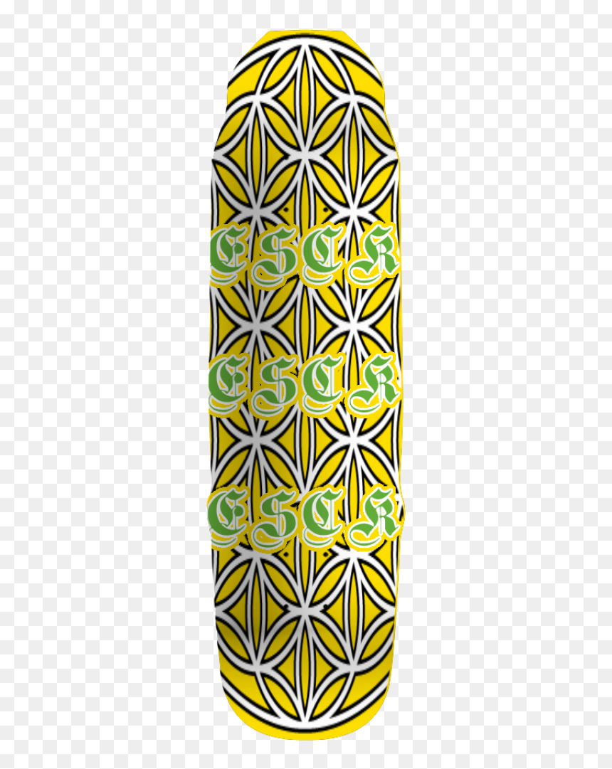 Skateboard Deck, HD Png Download - flower of life png