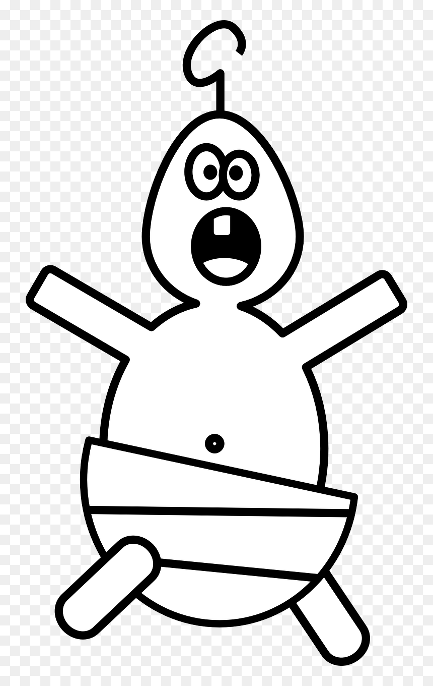 Cartoon Baby Transparent, HD Png Download - scream face png