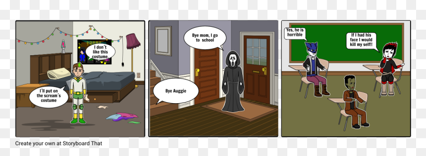 Cartoon, HD Png Download - scream face png