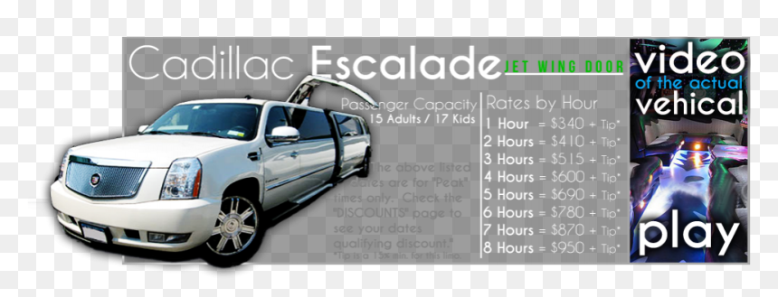 2011 Cadillac Escalade Limo, HD Png Download - escalade png