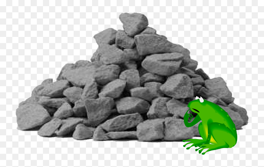 Picture - Gravel Clipart, HD Png Download - pile of rocks png