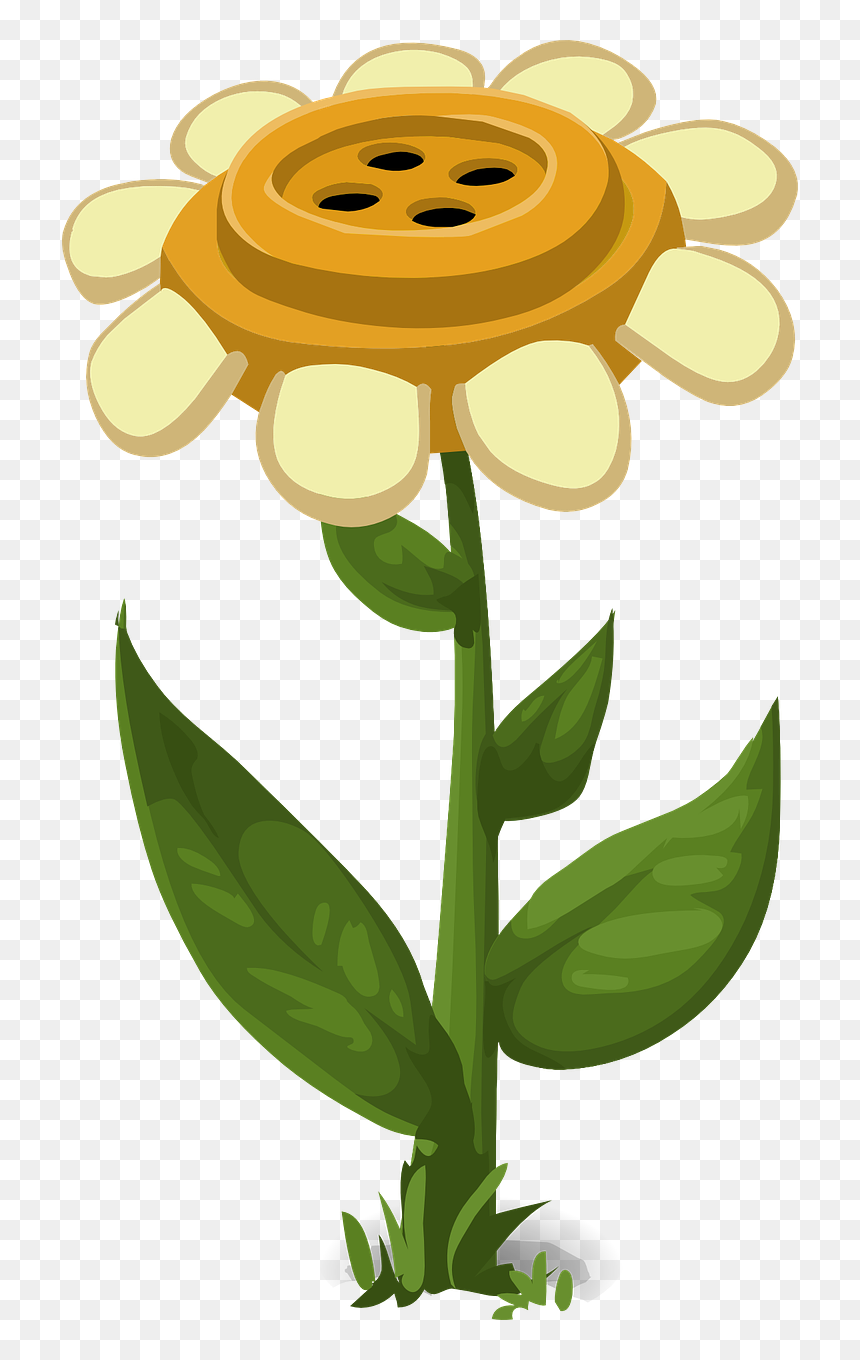 Стебло Пнг, HD Png Download - flower with stem png