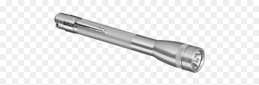 Maglite Mini Silver, HD Png Download - flashlight beam png