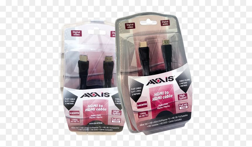 Hdmi Cables - Carton, HD Png Download - hdmi png