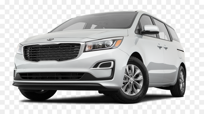 2018 White Kia Sedona Lx, HD Png Download - car perspective png