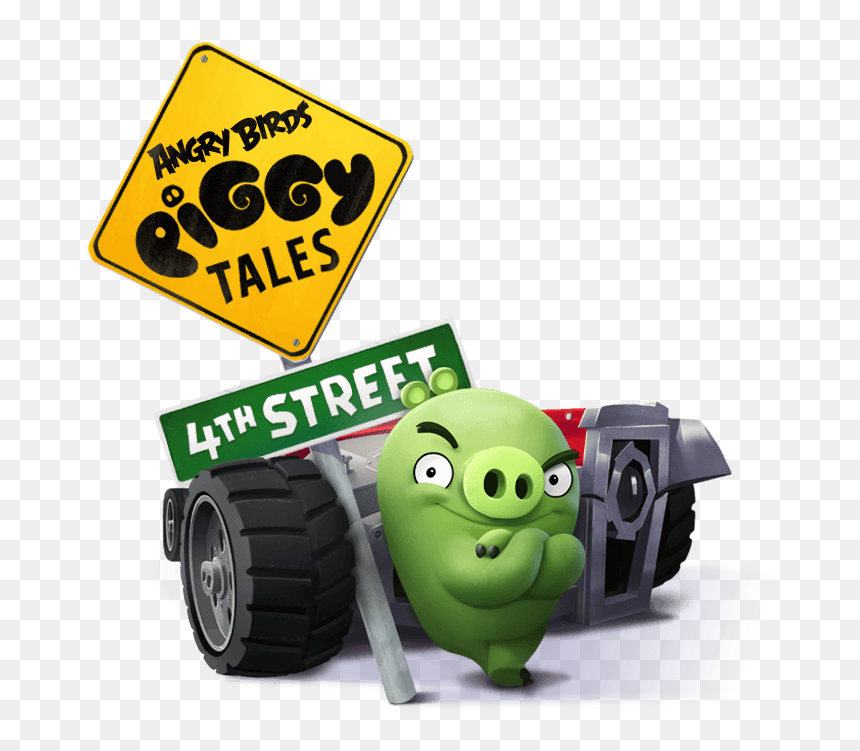 Piggy Tales 4th Street Dvd Cover Clipart , Png Download - Toy Vehicle, Transparent Png - dvd cover png