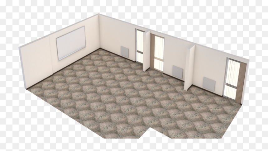 Meeting Room - Floor, HD Png Download - empty room png