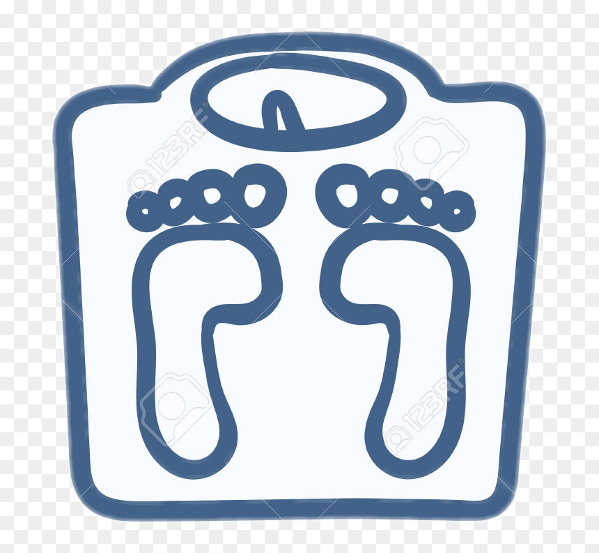#bascula #peso #balanza #baby#freetoedit - Weight Scale Sketch, HD Png Download - balanza png