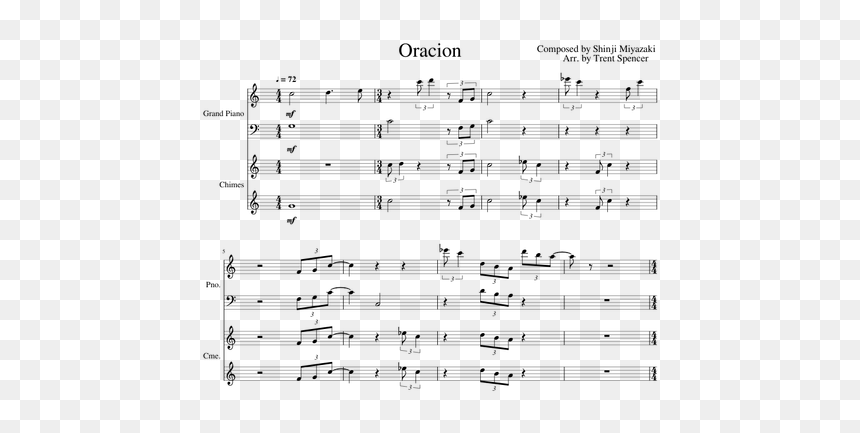 Sheet Music, HD Png Download - oracion png