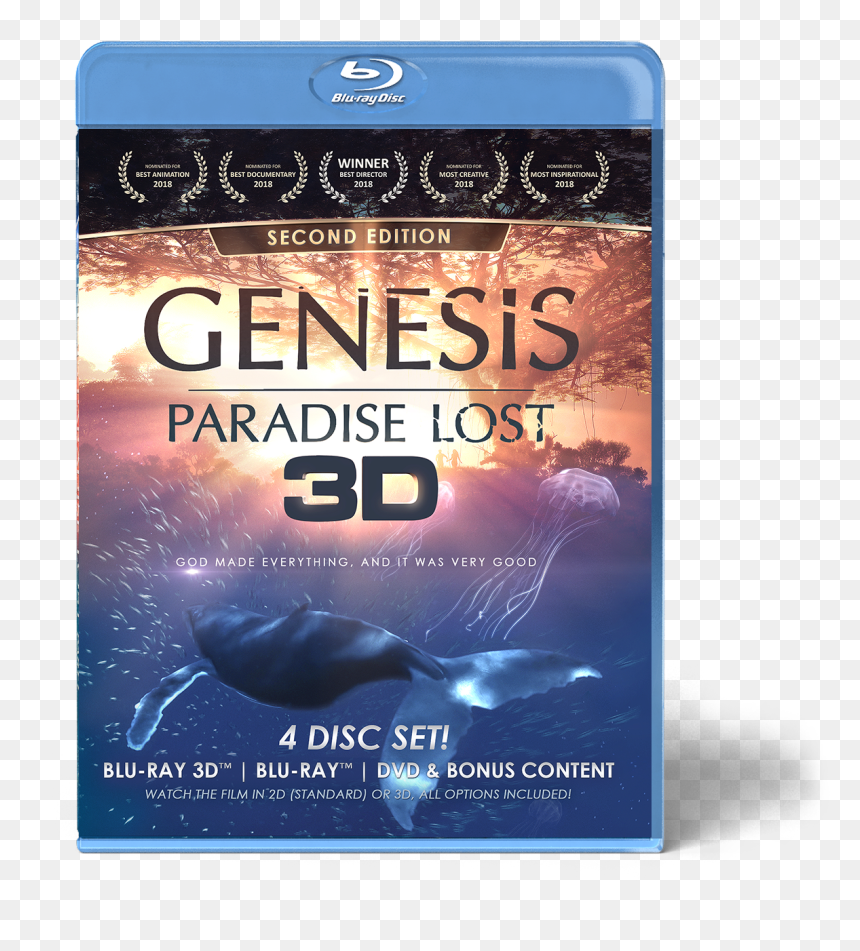 Paradise Lost Blu-ray Combo Pack - Paradise Lost Movie Genesis, HD Png Download - dvd cover png