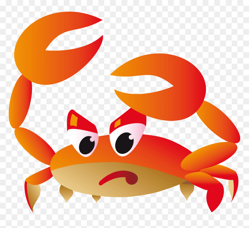 Crabs Clipart Cangrejo - Cartoon, HD Png Download - diseño png