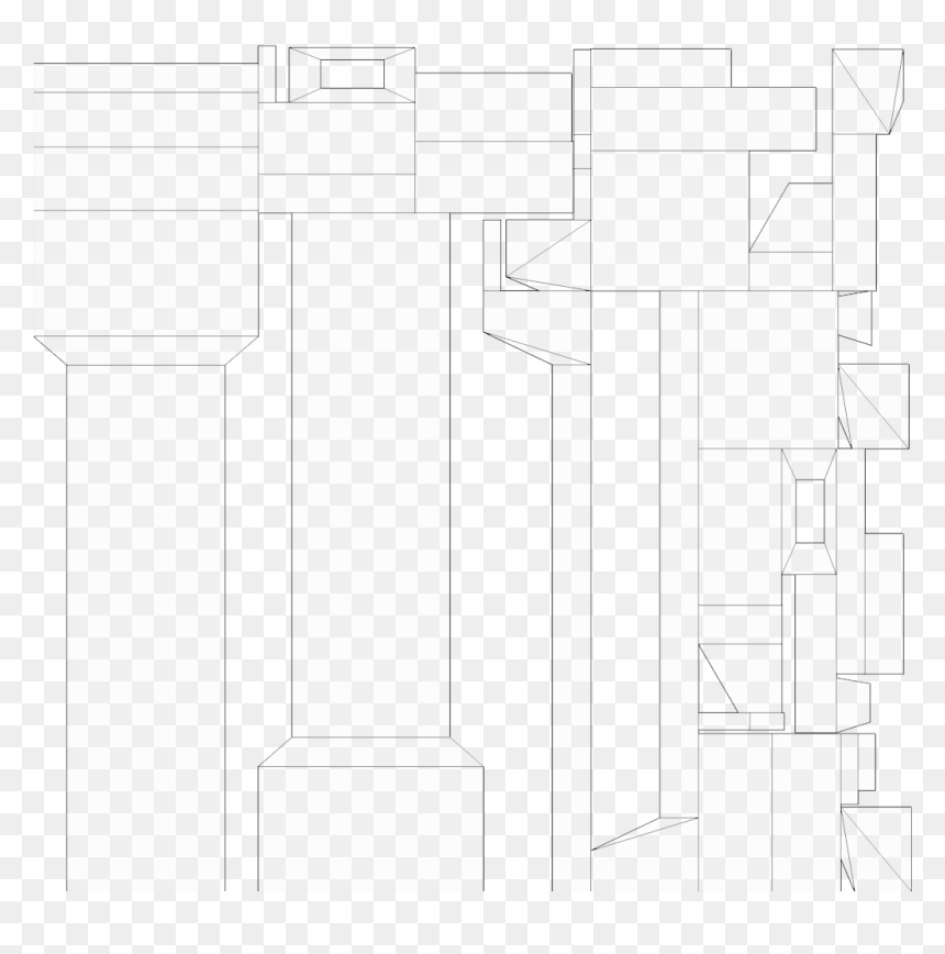 Architecture, HD Png Download - distortion png