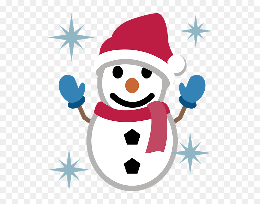 Snowman, Winter, Christmas, White Christmas, Drawing - Snowman Christmas Drawing, HD Png Download - white christmas png