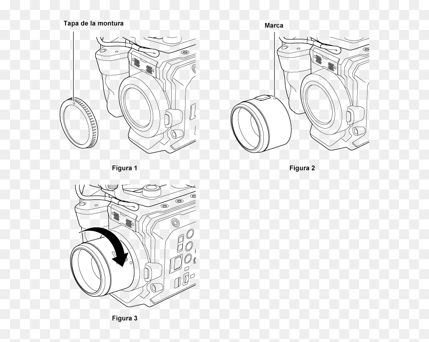 Co Body Lens Mount - Sketch, HD Png Download - objetivo png