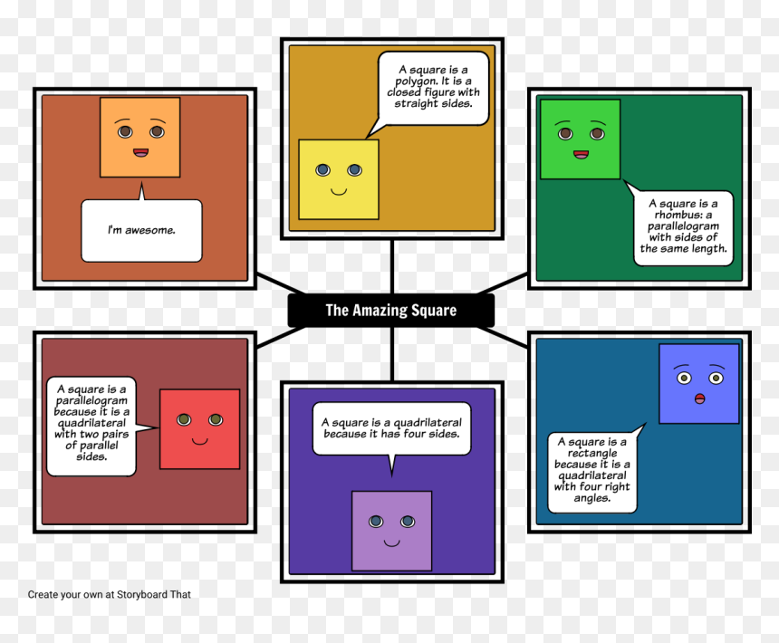 Transparent Parallelogram Png - Storyboard, Png Download - square line png