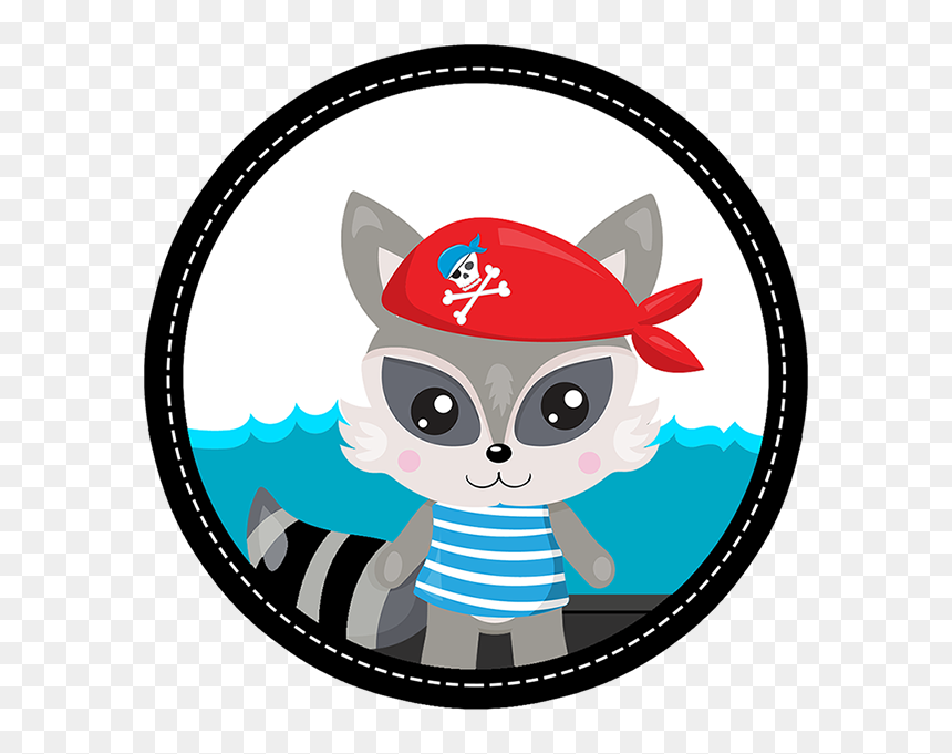 Pirate Animal Clipart, HD Png Download - woodland animals png