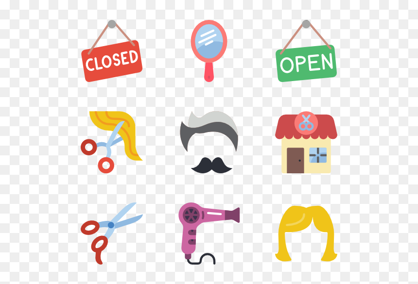 Icons Employee, HD Png Download - salon png