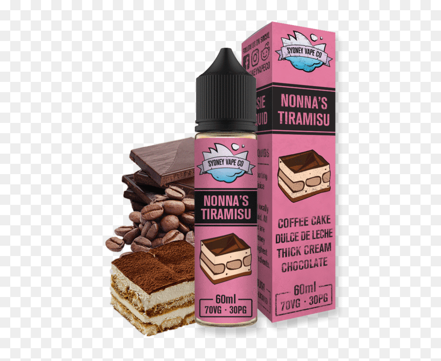 Vape Industries Sydney Vape Co, HD Png Download - tiramisu png