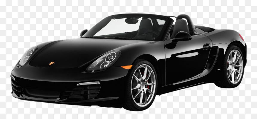 Black Porsche Boxster 2014, HD Png Download - car illustration png