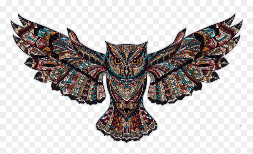 Búho Arte Plástico - Owl Wallpaper For Mac, HD Png Download - arte png