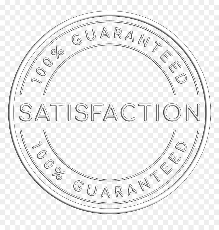 Satisfaction Guaranteed - Circle, HD Png Download - satisfaction guarantee png