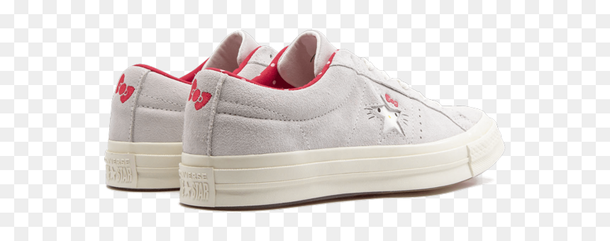 Converse One Star Ox "hello Kitty - Skate Shoe, HD Png Download - hello kitty bow png