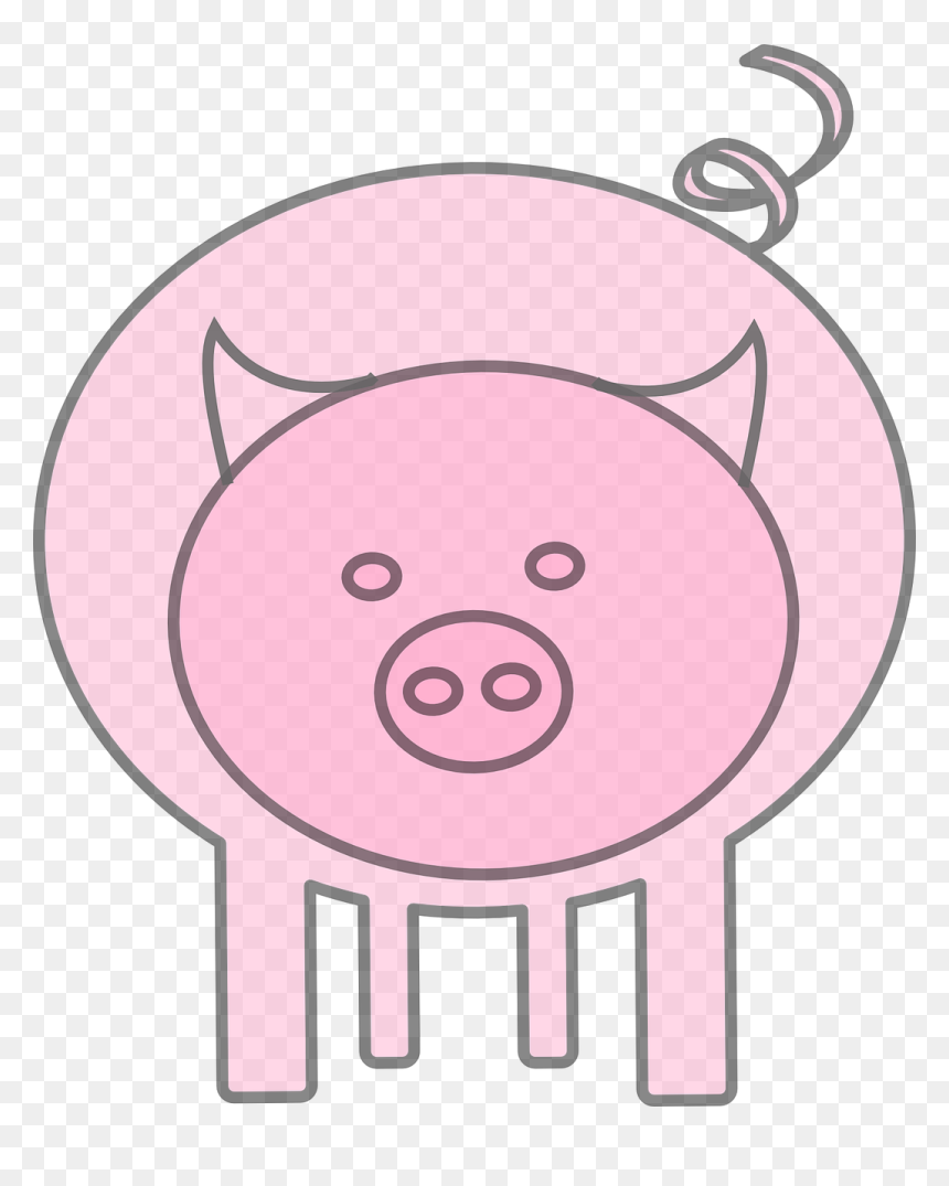 Pig Clip Art, HD Png Download - png pig