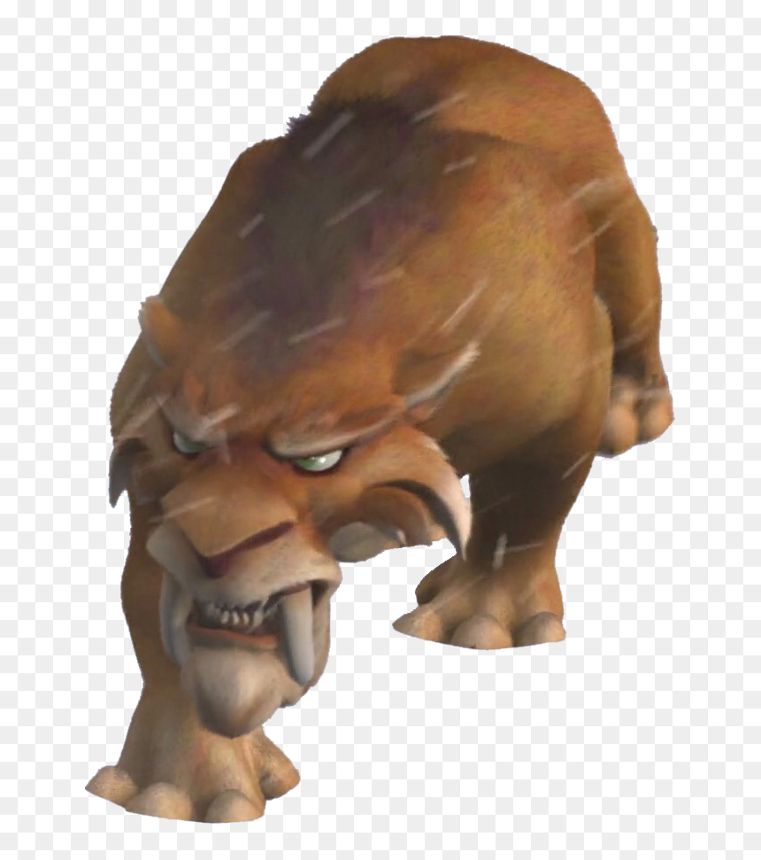 Soto And Shere Khan, HD Png Download - saber tooth tiger png