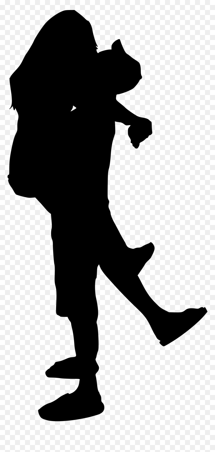 People Black Png, Transparent Png - high heel silhouette png