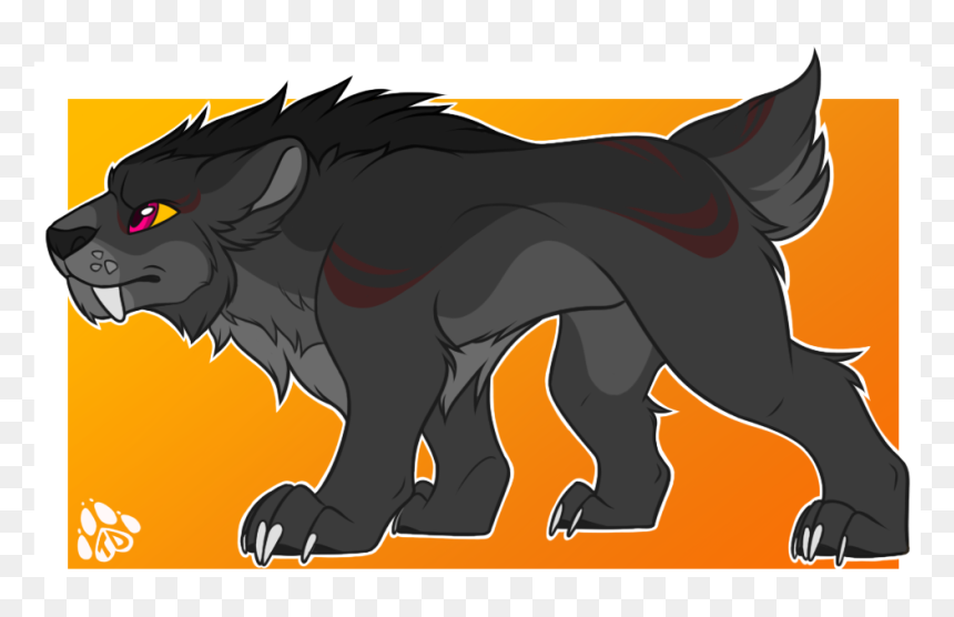 Sabertooth Adopt *open* - Masai Lion, HD Png Download - saber tooth tiger png