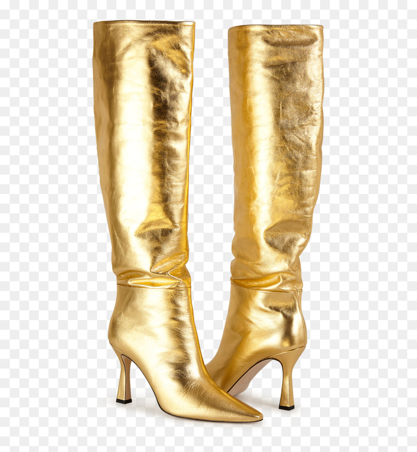 Knee-high Boot, HD Png Download - high heel silhouette png