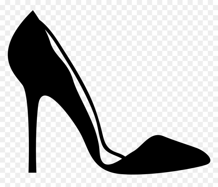 High Heel - Transparent Background High Heels Transparent, HD Png Download - high heel silhouette png
