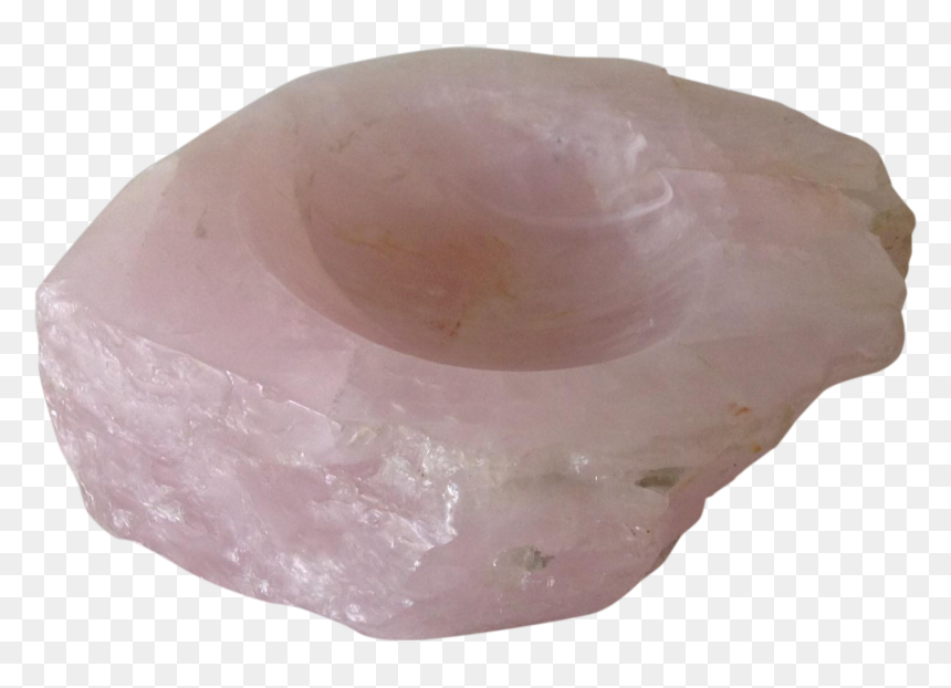 Clip Art Rose Quartz Bowl - Crystal, HD Png Download - quartz crystal png