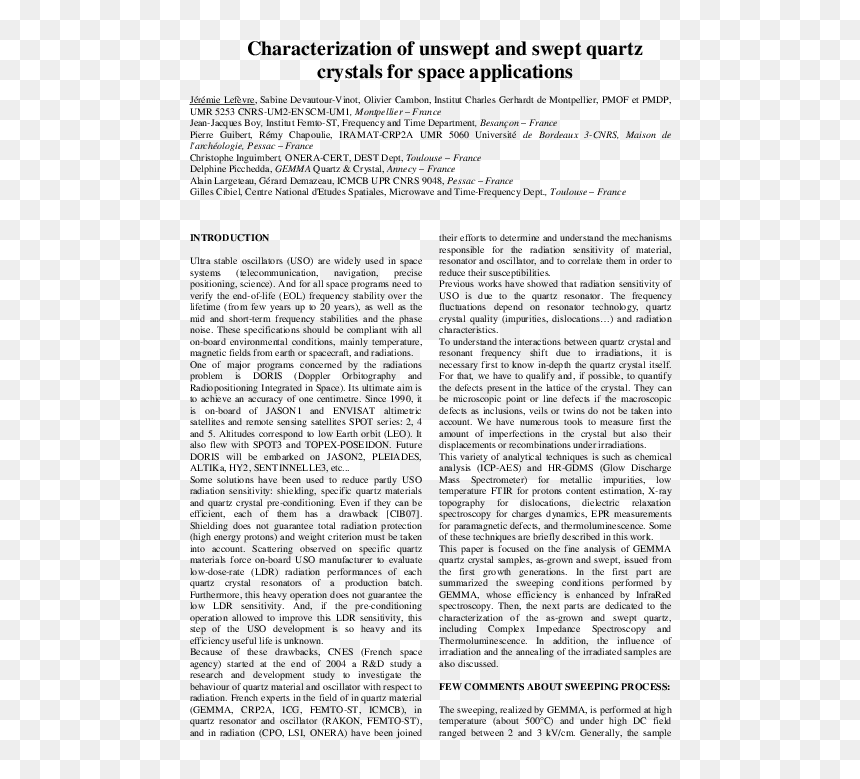 Document, HD Png Download - quartz crystal png
