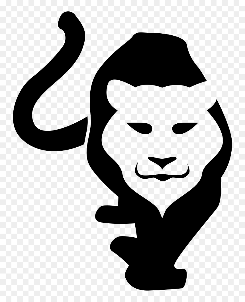 Tiger Face Silhouette On Body - Silhouette, HD Png Download - silueta mujer png
