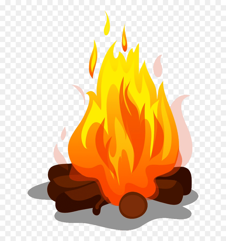 Bonfire - Transparent Background Bonfire Clipart, HD Png Download - small flame png