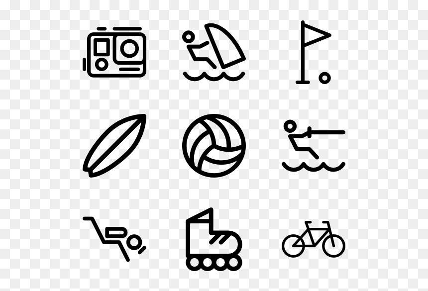 New Orleans Black Icon, HD Png Download - summer background png