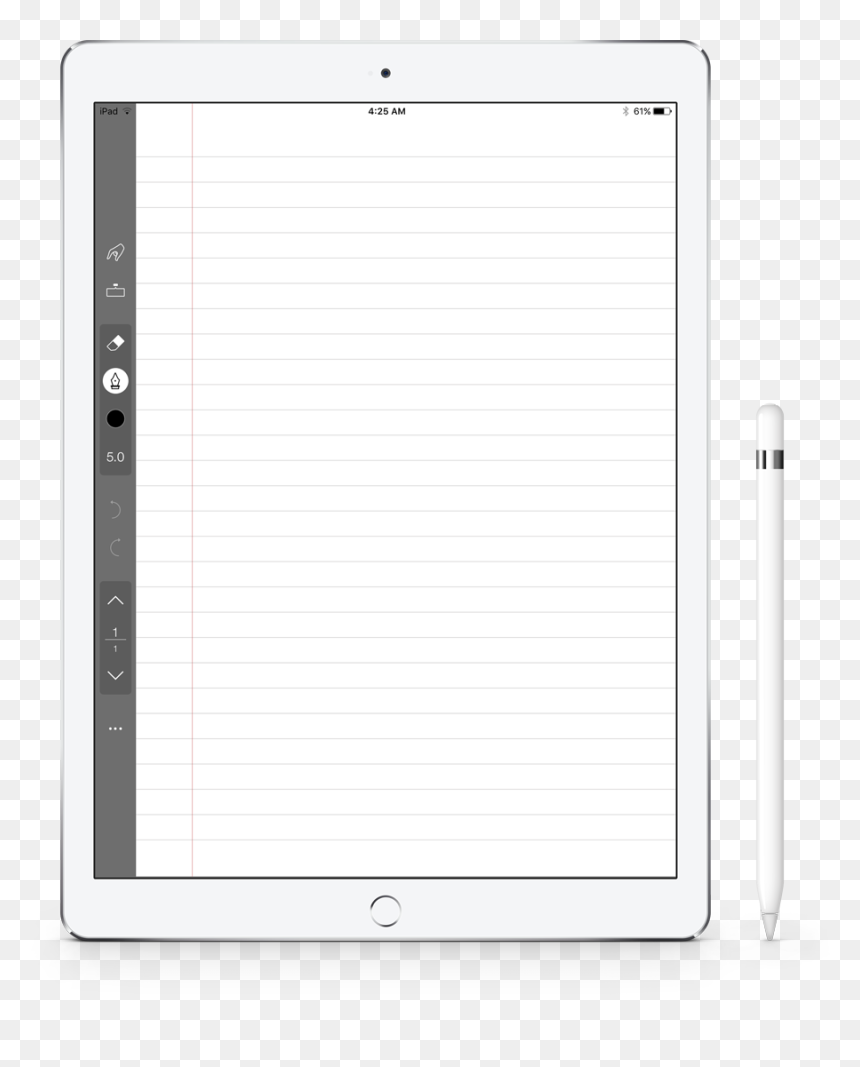 Tablet Computer, HD Png Download - plain black border png