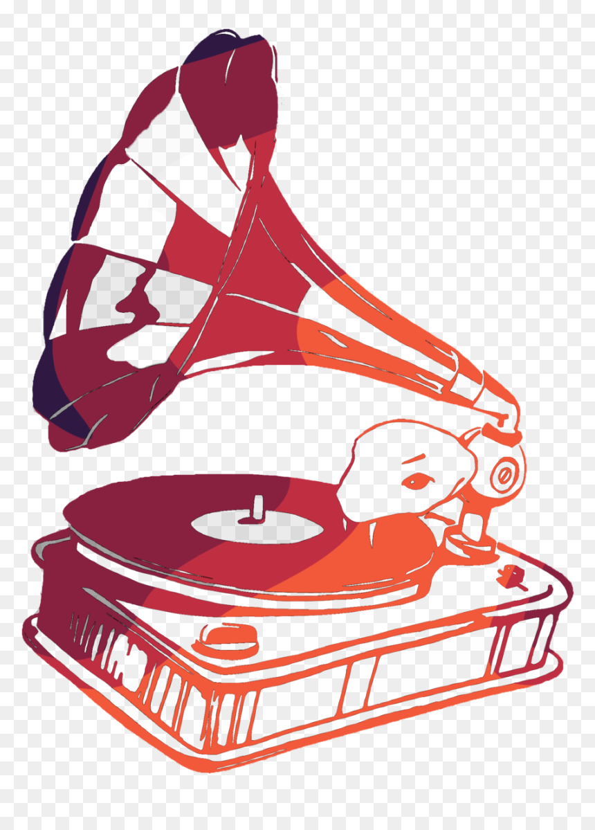 Logo-still Cutout Rough Cropped, HD Png Download - gramophone png