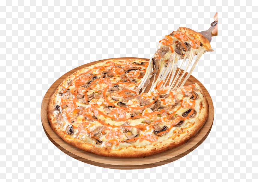 Camarones Y Mariscos - Pizza Camarones Png, Transparent Png - dulces png