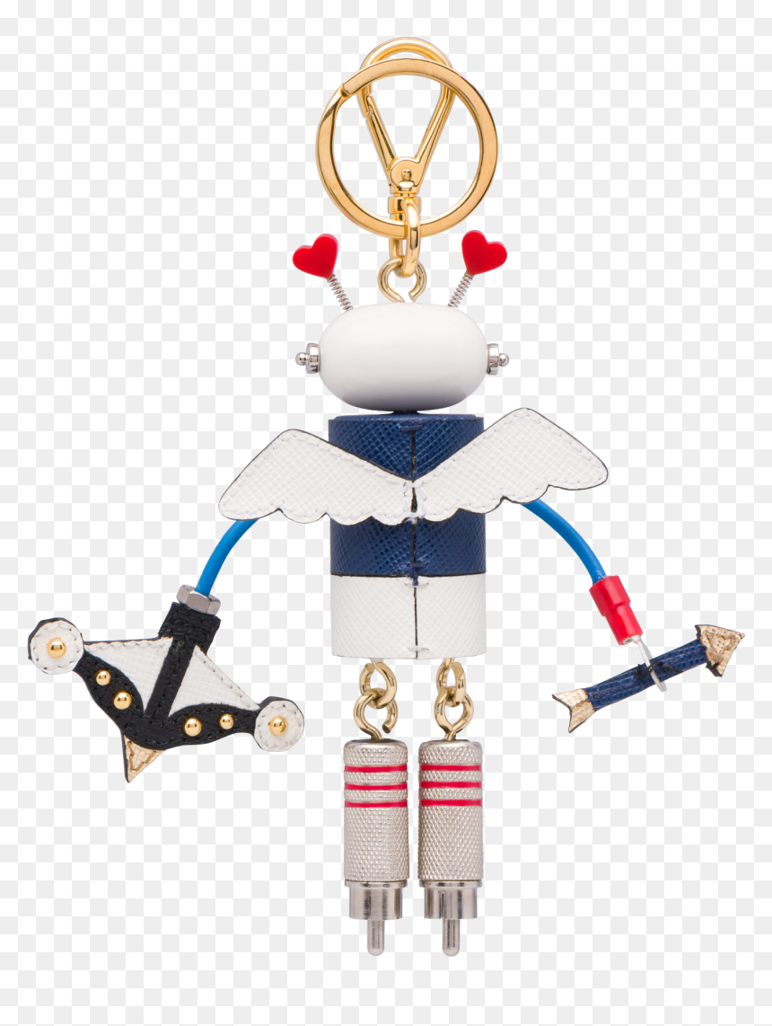 Cupido Saffiano Leather Keychain Trick - Cartoon, HD Png Download - cupido png