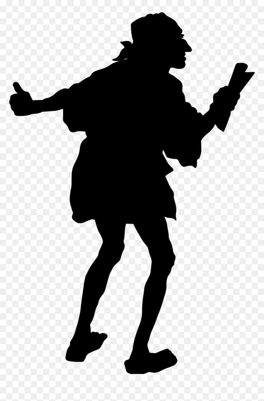 Silhouette, HD Png Download - png silhouette people