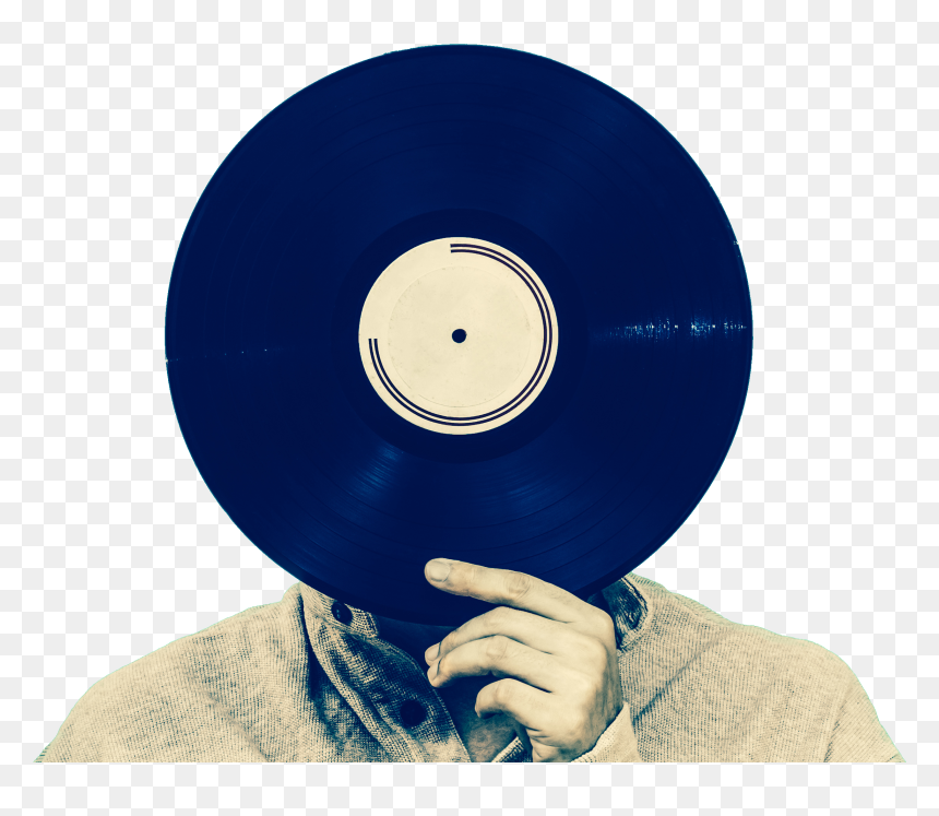 Man Holding Record Transparent Small - Convention Apm 2019, HD Png Download - gramophone png