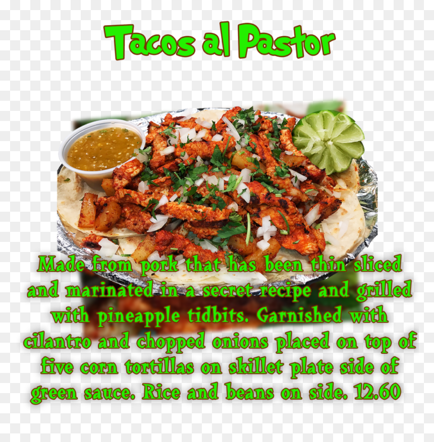 Curry, HD Png Download - tacos al pastor png