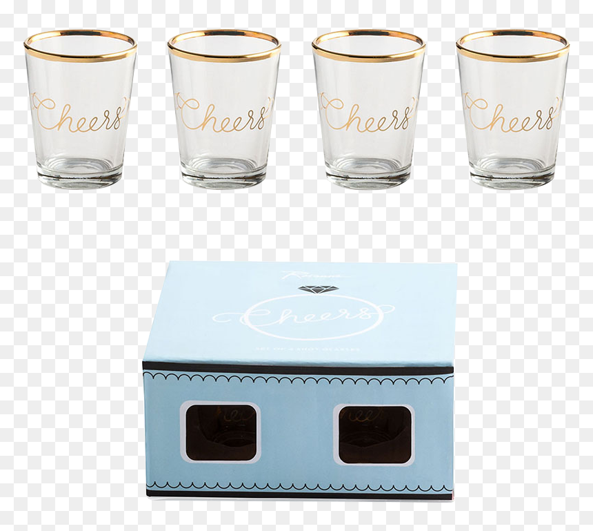Transparent Just Married Png - Pint Glass, Png Download - shot glasses png