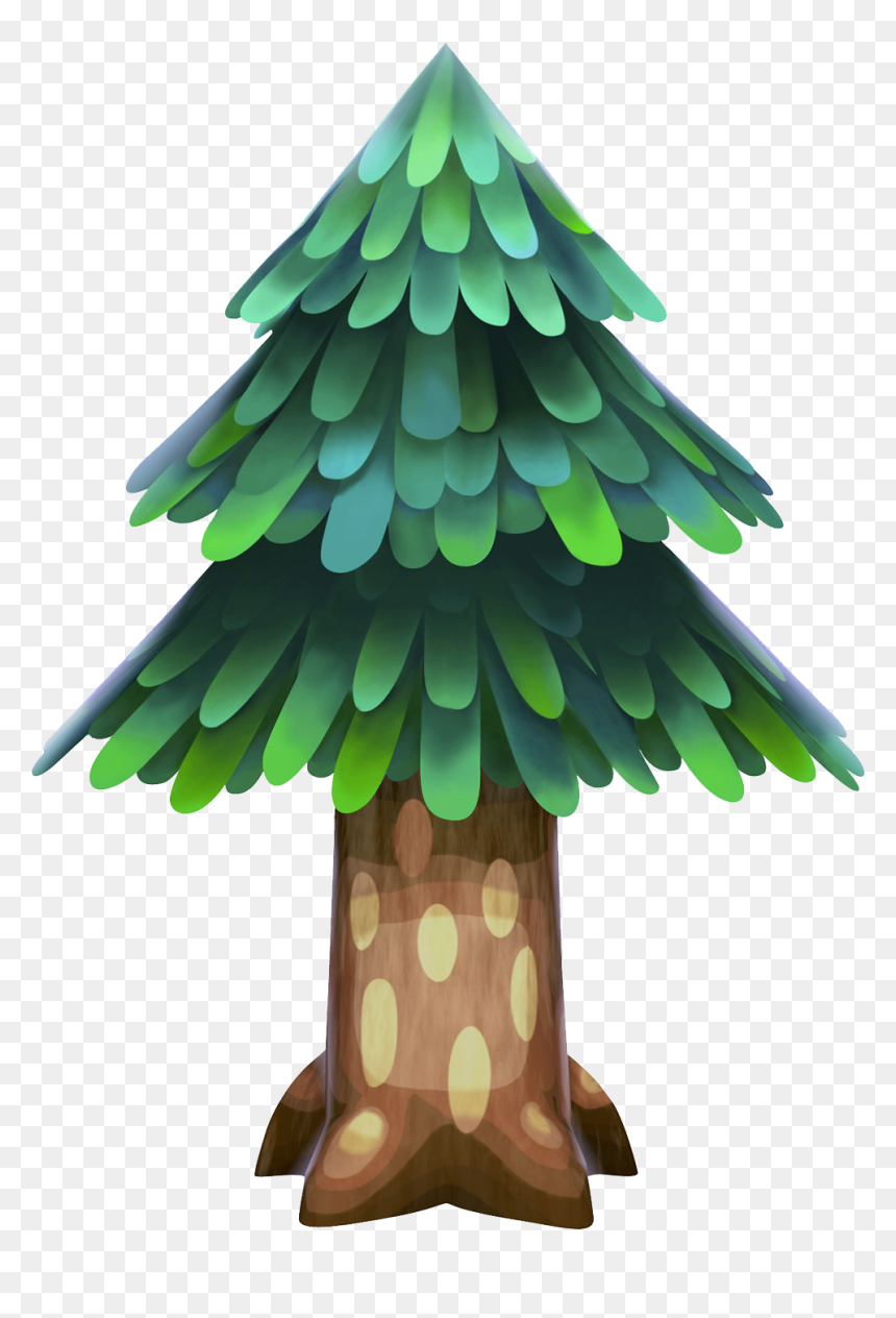 Animal Crossing Pocket Camp Tree, HD Png Download - cedar tree png