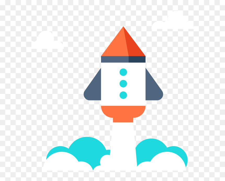 Illustration, HD Png Download - rocket vector png