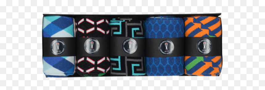 Out Of Line Gift Box - Men Socks In Box, HD Png Download - open gift box png